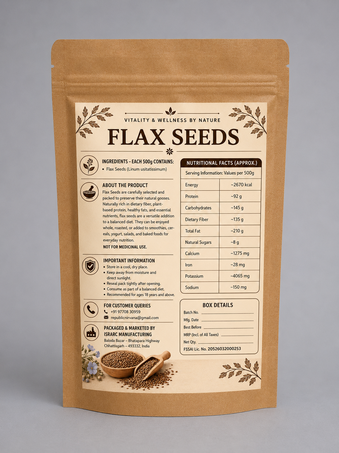 Flax seeds